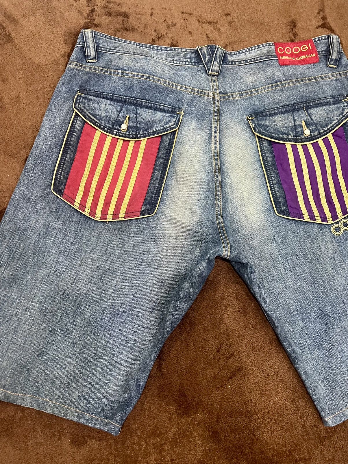 Coogi × JNCO × Vintage Vintage Coogi Crazy Embroided Shorts Baggy Size US 42 / EU 58 - 16 Thumbnail