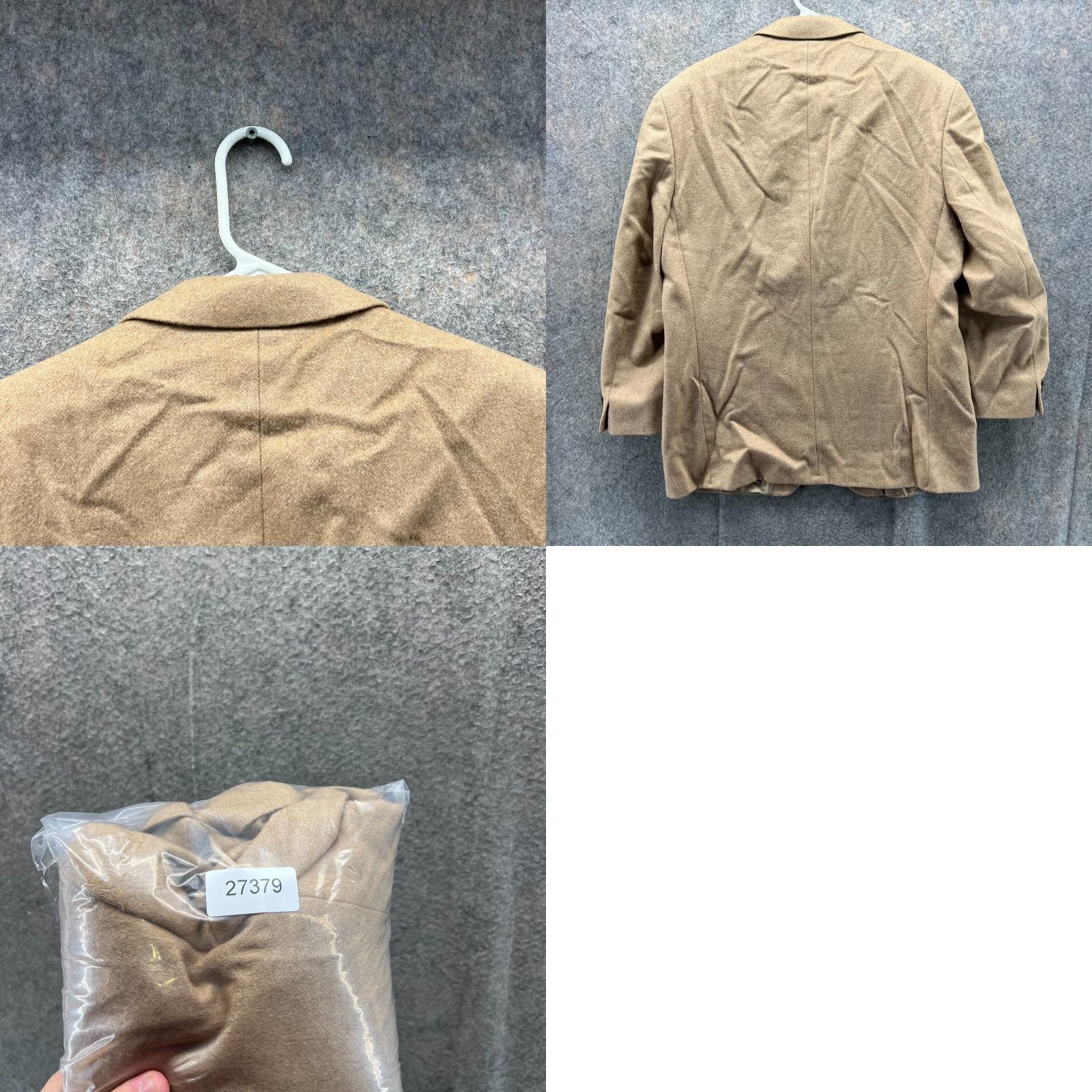 Ralph Lauren Ralph Lauren Blazer Men 42R Sport Coat Dress Coat Jacket Single-Breasted 2-Button Beige Camel Hair Vintage N/A Size 42R - 9 Thumbnail