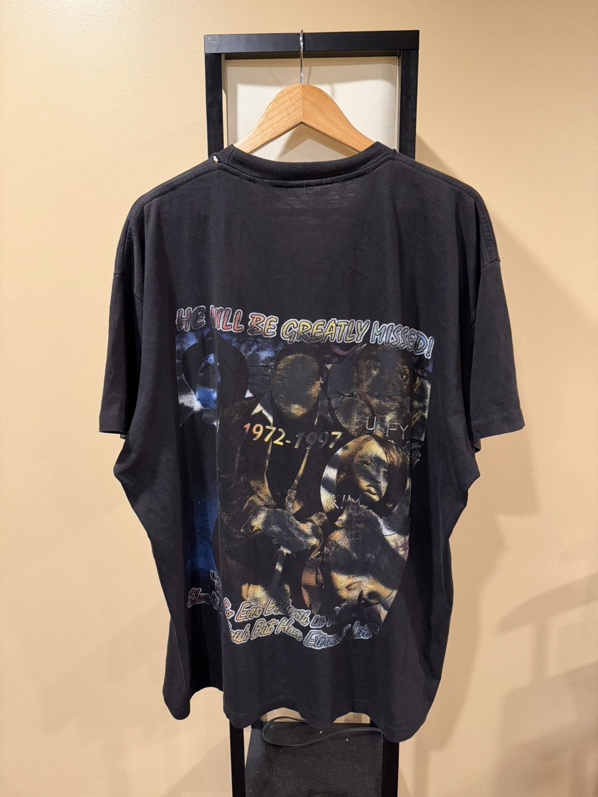 Vintage Vintage Biggie Smalls Notorious BIG Life After Death Rap Tee Size US XXL / EU 58 / 5 - 4 Thumbnail