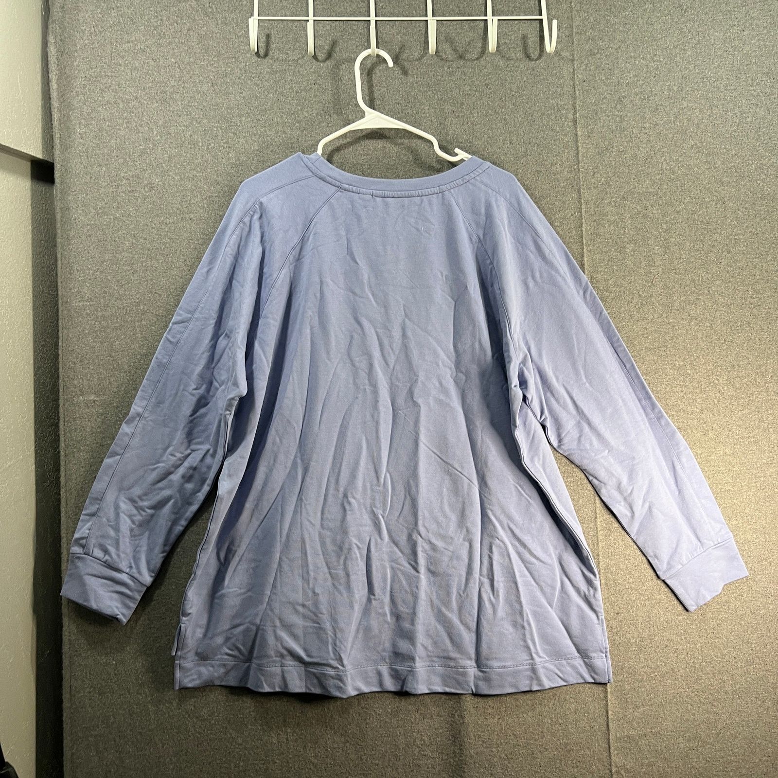 Isaac Mizrahi Isaac Mizrahi Live! Soho French Terry Pullover Dusty Size XL / US 12-14 / IT 48-50 - 2 Thumbnail