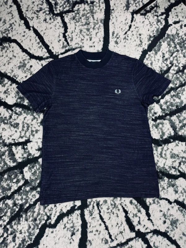Fred Perry Fred Perry navy blue M logo t-shirt Size US M / EU 48-50 / 2 - 1 Thumbnail