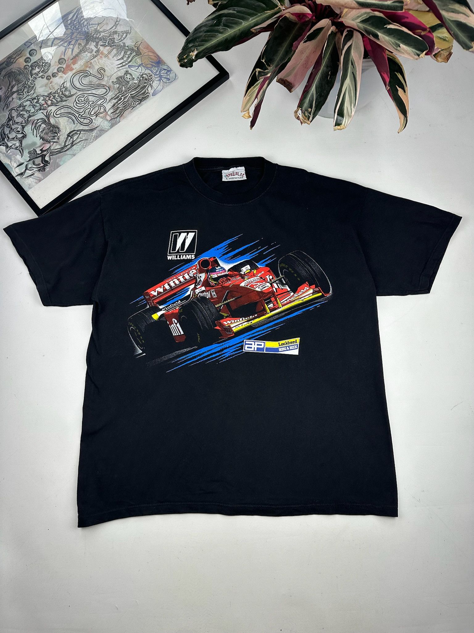 Formula 1 Vintage Formula uno Williams F1 racing T-shirt Size US L / EU 52-54 / 3 - 1 Thumbnail