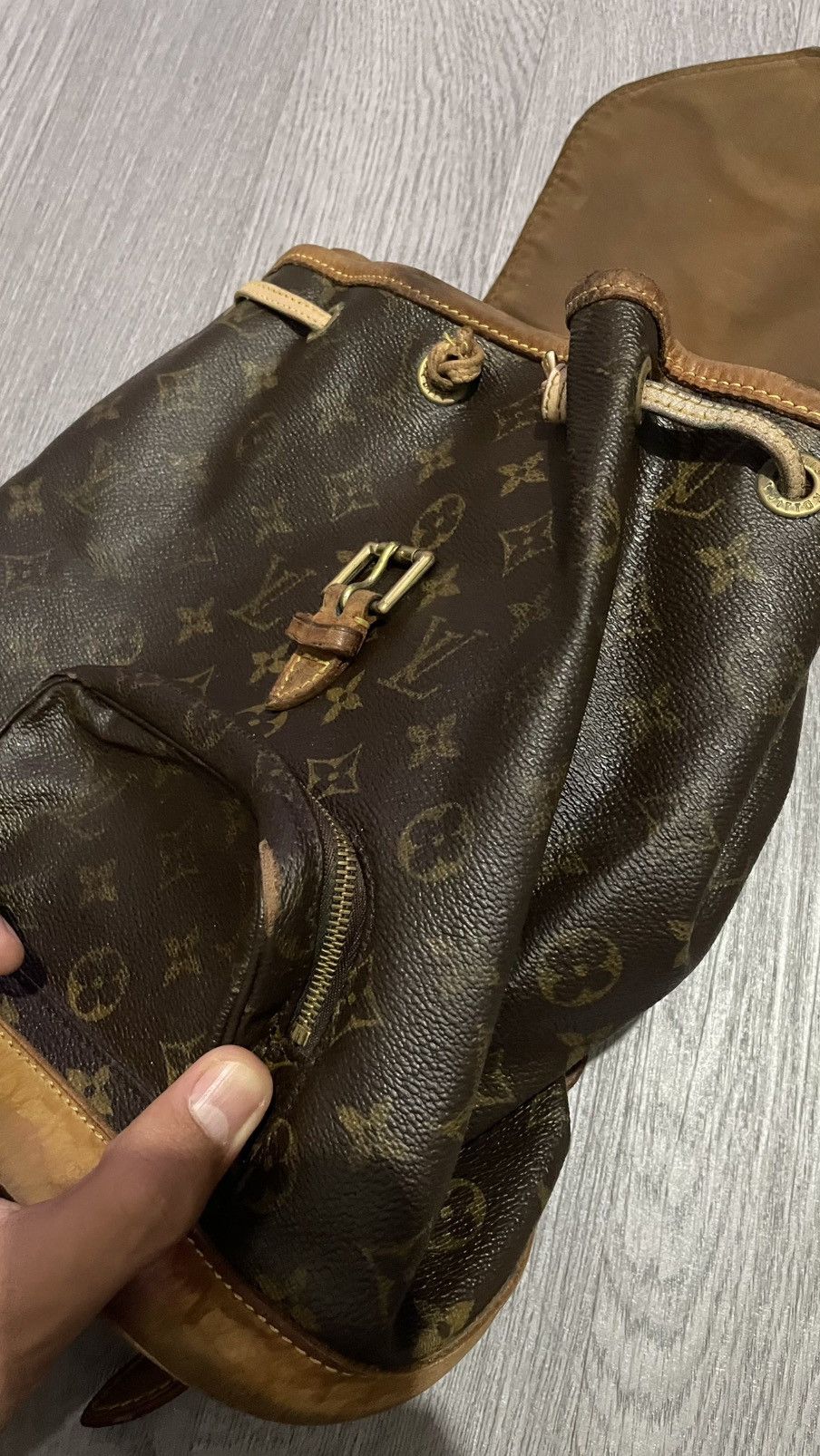 Louis Vuitton Louis Vuitton 1997 Montsouris Backpack Size ONE SIZE - 18 Thumbnail