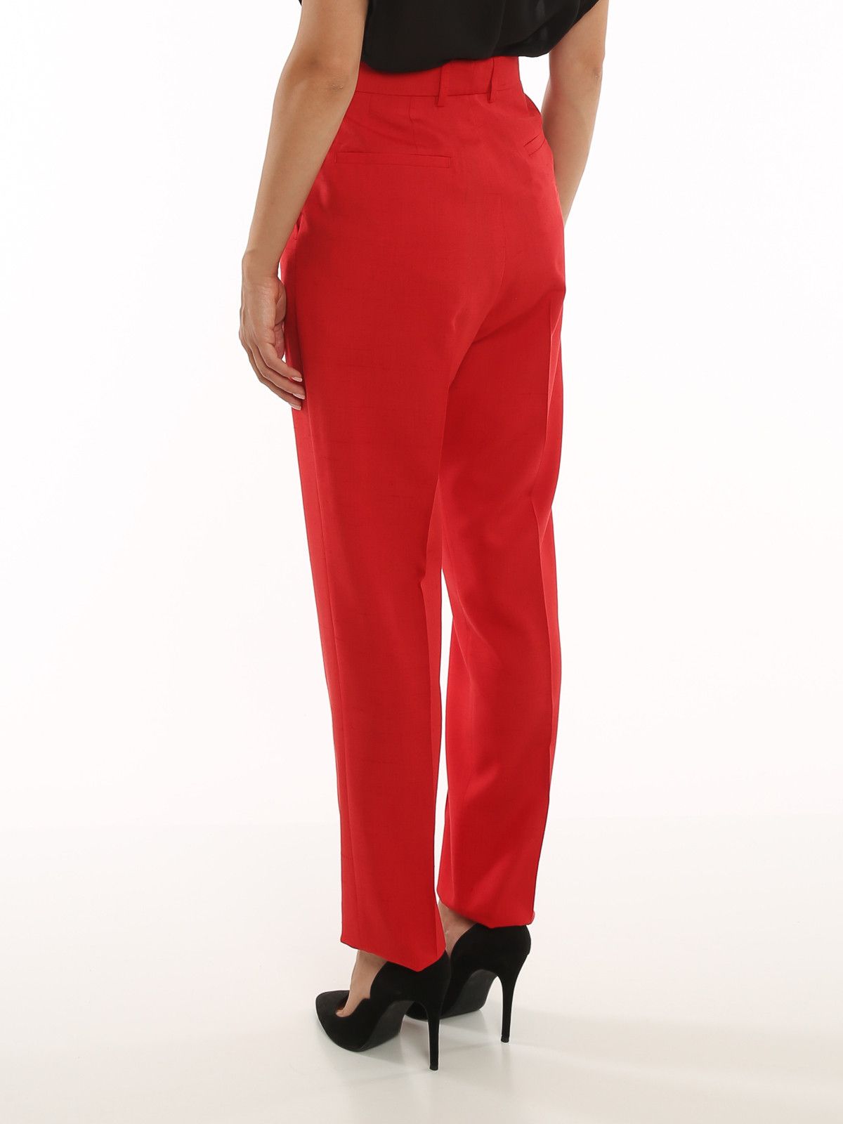 Dolce & Gabbana o1y0925 Casual Pant in Red Size 34" / US 12 / IT 48 - 5 Thumbnail