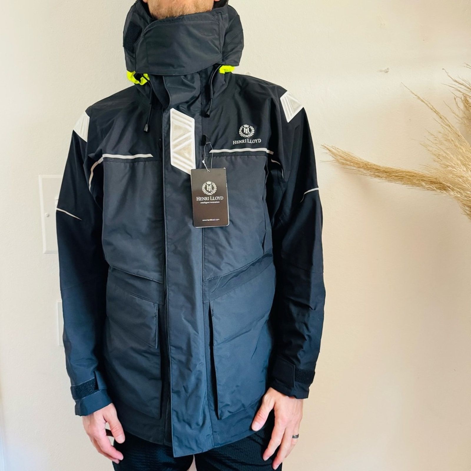 Henri Lloyd NEW Henri Lloyd $995 Black Jacket Waterproof Sailing Coat S Size S / US 4 / IT 40 - 8 Thumbnail