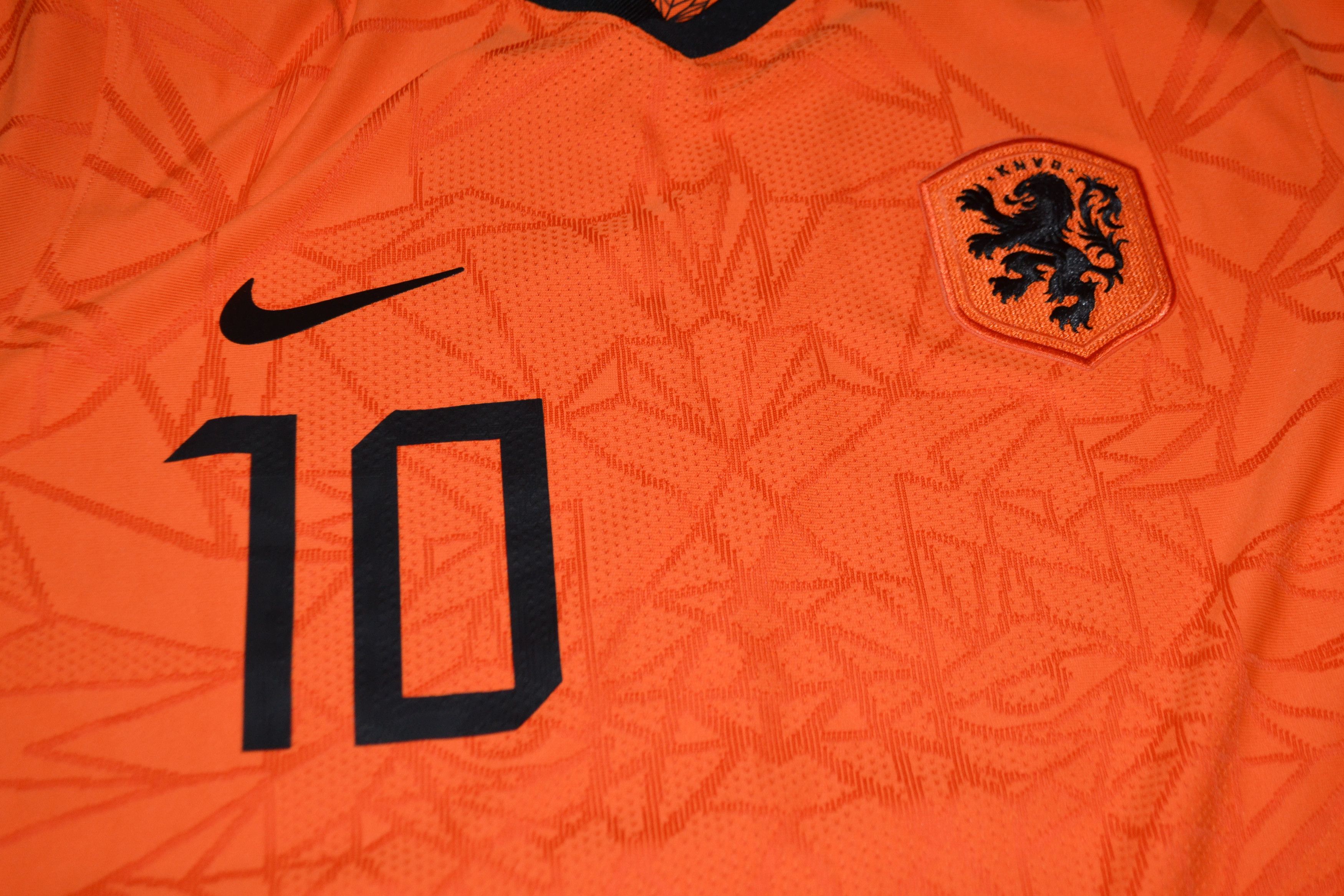 Nike Netherlands Authentic Home Shirt 2020 2021 Vaporknit Jersey Size US M / EU 48-50 / 2 - 4 Thumbnail