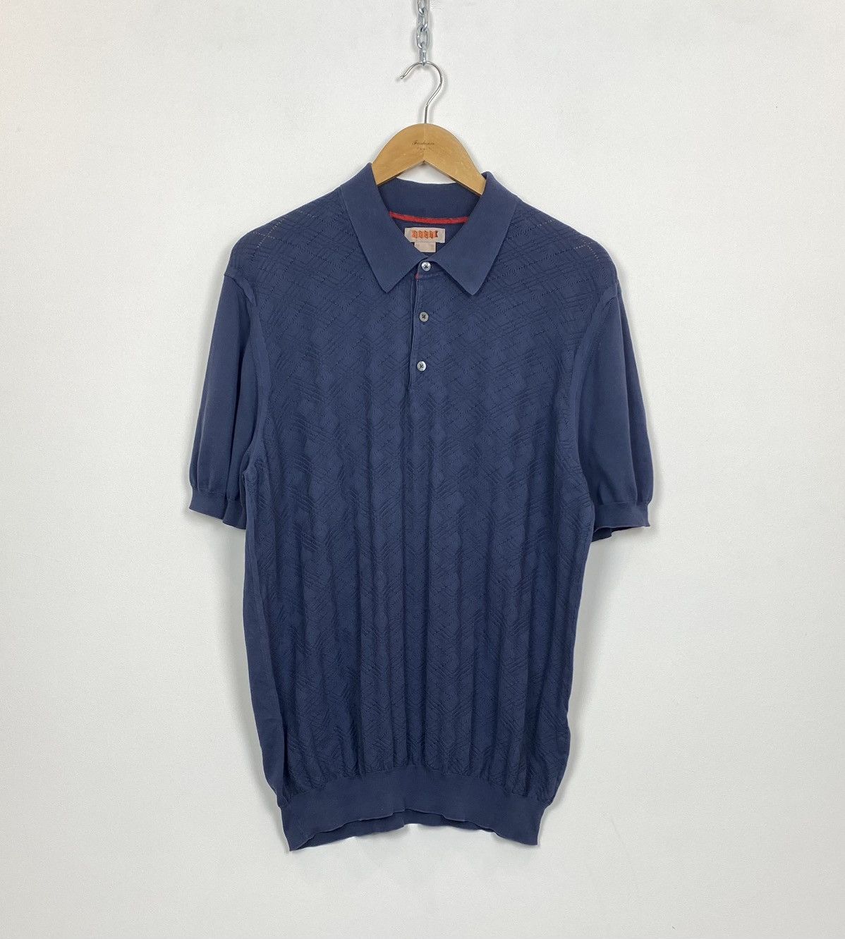 Baracuta Luxury Vintage Vintage Heritage Baracuta Knit Polo Shirt Buttons Grailed