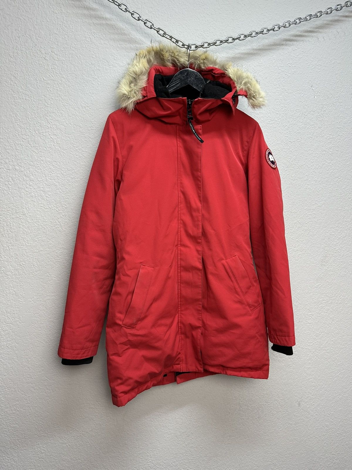 Canada Goose Vintage Canada Goose Down Puffer Jacket Real Fur Canada Size M / US 6-8 / IT 42-44 - 3 Thumbnail