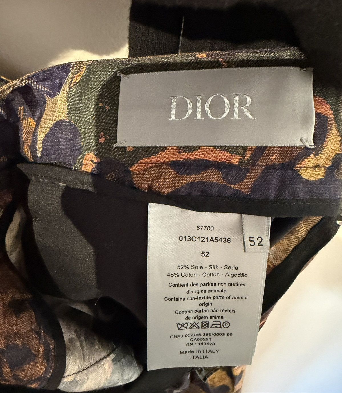 Dior Dior Oblique Camouflage Jacquard Shorts Size US 34 / EU 50 - 12 Thumbnail