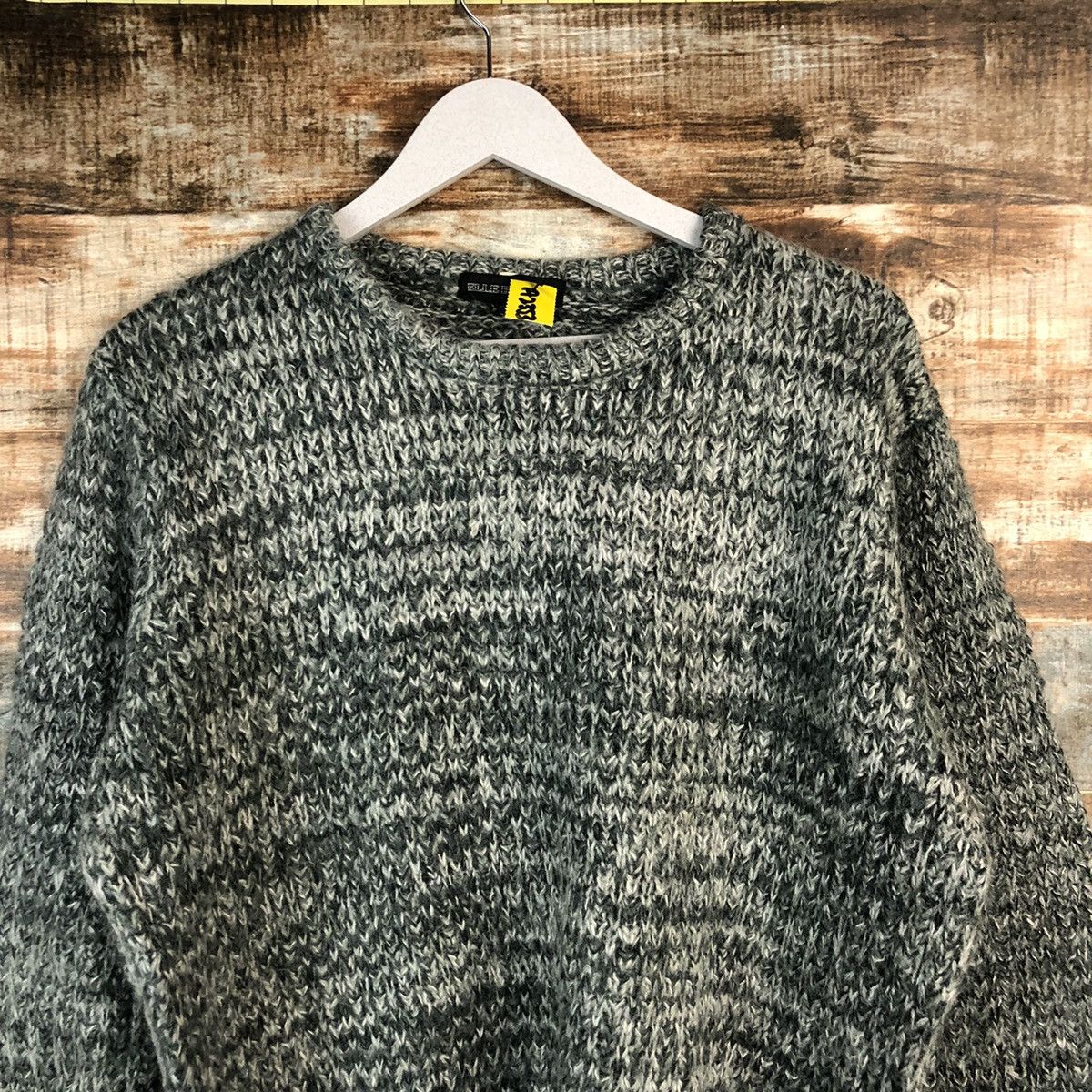 Homespun Knitwear × Japanese Brand Elle Piere vintage Grey Knitwear #A2353 Size M / US 6-8 / IT 42-44 - 5 Thumbnail