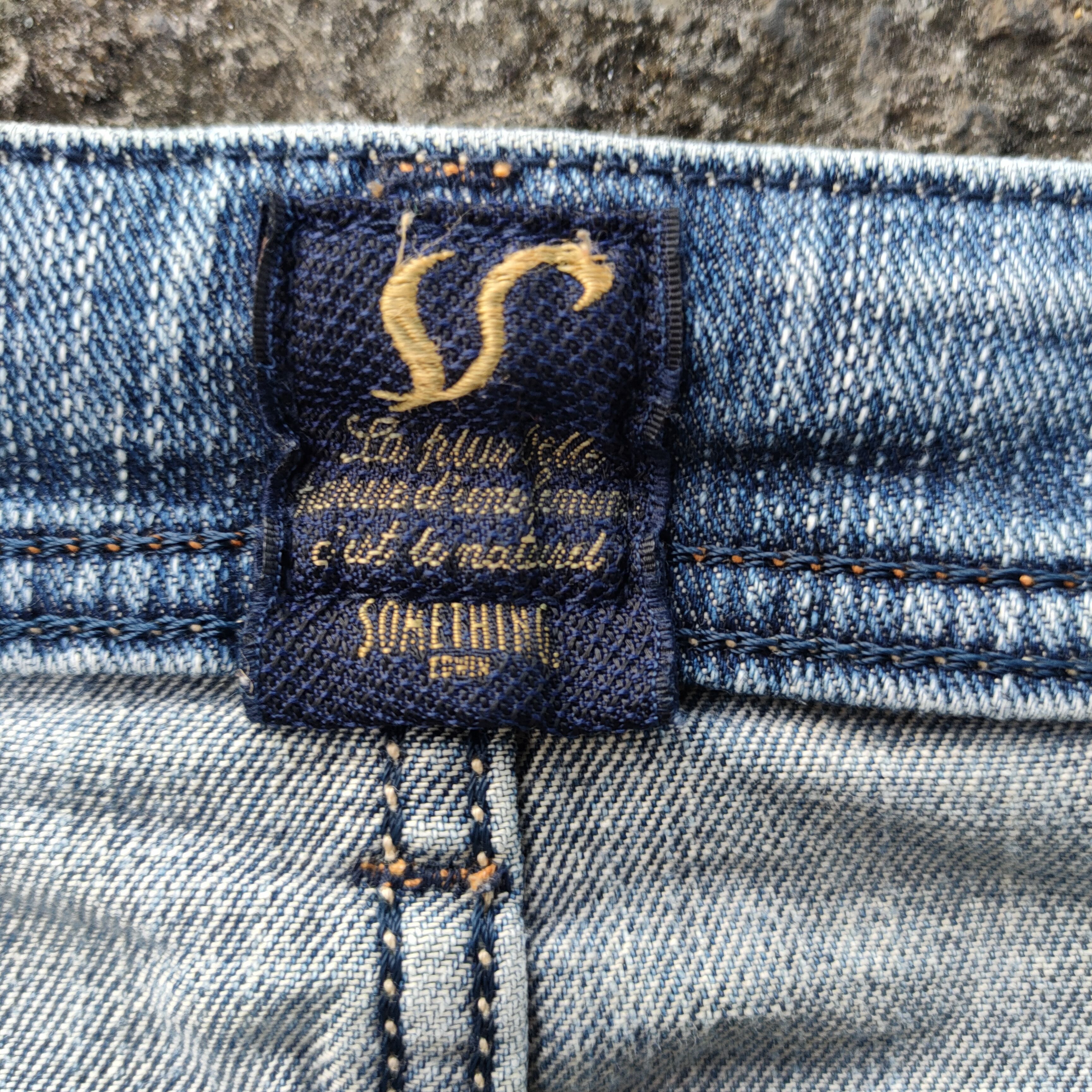Japanese Brand FLARE VINTAGE SOMETHING FADED JEANS DENIM PANTS Size US 29 - 7 Thumbnail