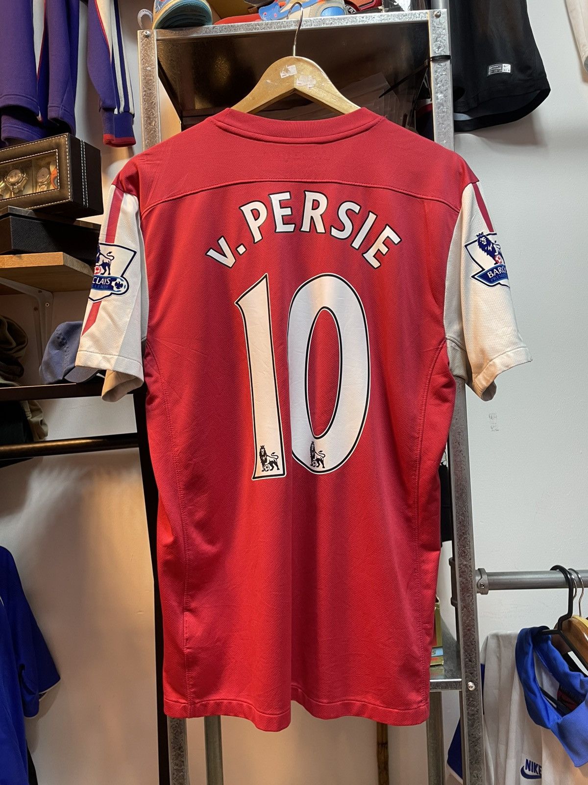 Nike × Vintage 2011-2012 Arsenal V.PERSIE10 Home Kit Size US M / EU 48-50 / 2 - 1 Thumbnail