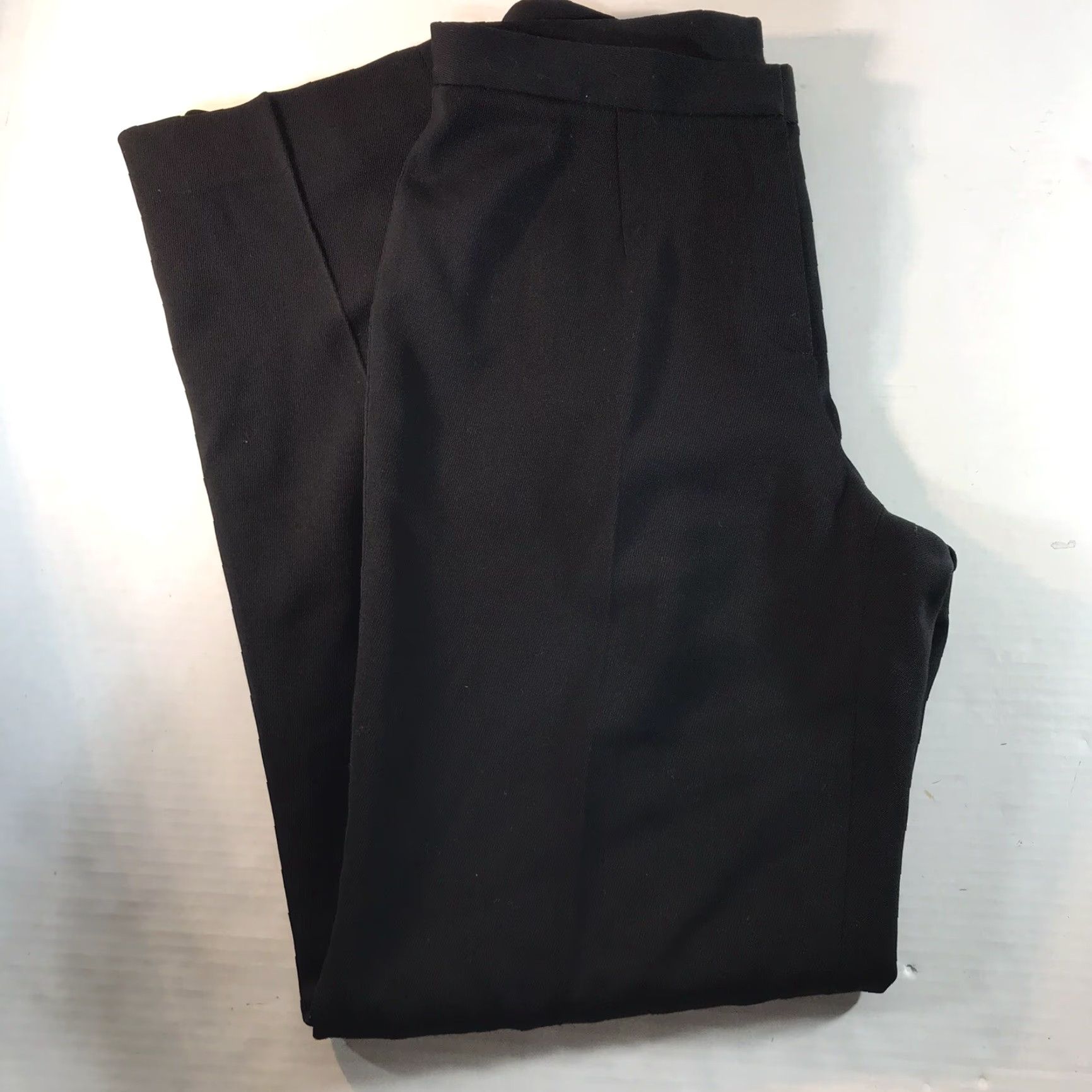 Ralph Lauren Lauren Ralph Lauren Black Wool Dress Pants Womens Size 10 Size 32" / US 10 / IT 46 - 3 Thumbnail