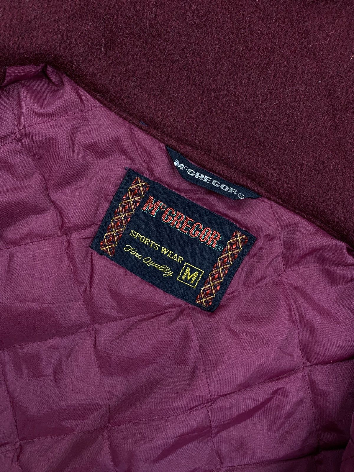 McGregor Vtg McGregor Hybrid Hooded Wool Jacket Size US M / EU 48-50 / 2 - 8 Thumbnail
