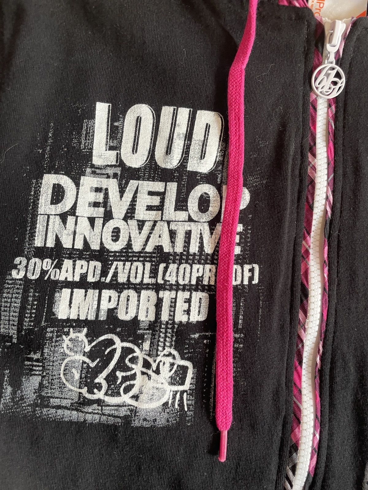 If Six Was Nine 2000s Japanese archive Vkei Poem Zip-Up Short Sleeve Hoodie Size US S / EU 44-46 / 1 - 7 Thumbnail