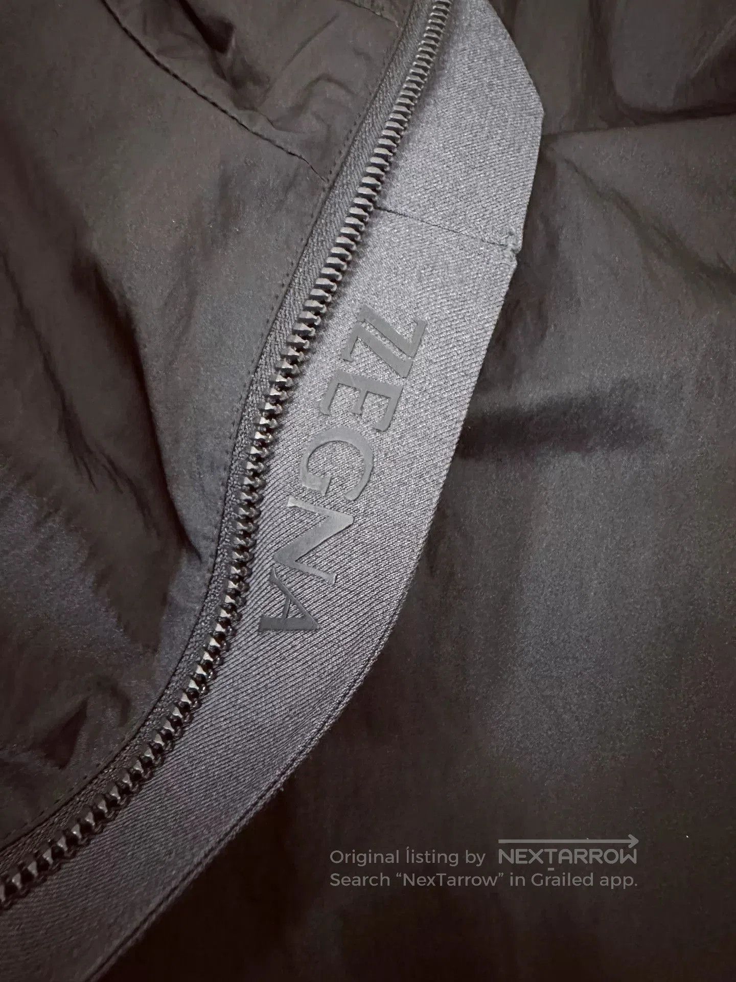 Ermenegildo Zegna Zegna Black Casual Hooded Jacket. Size US L / EU 52-54 / 3 - 4 Thumbnail