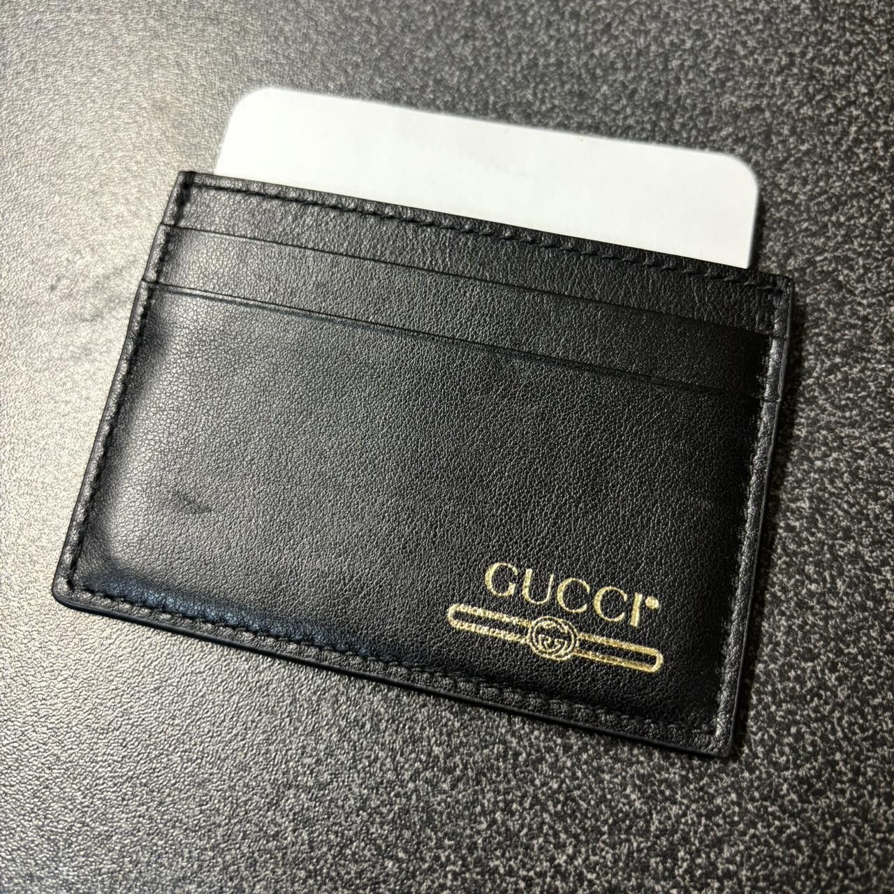Gucci Gucci Plutone Calfskin Cardholder Size ONE SIZE - 1 Thumbnail