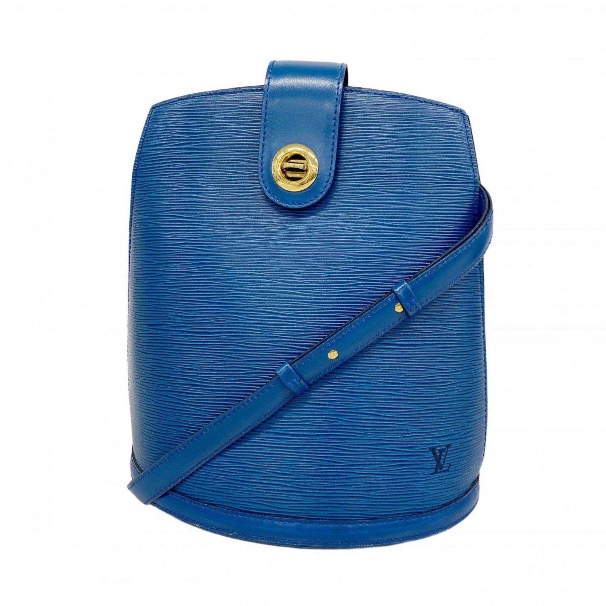 Louis Vuitton Shoulder Bag Epi Cluny M52255 Toledo Blue Ladies, Women's