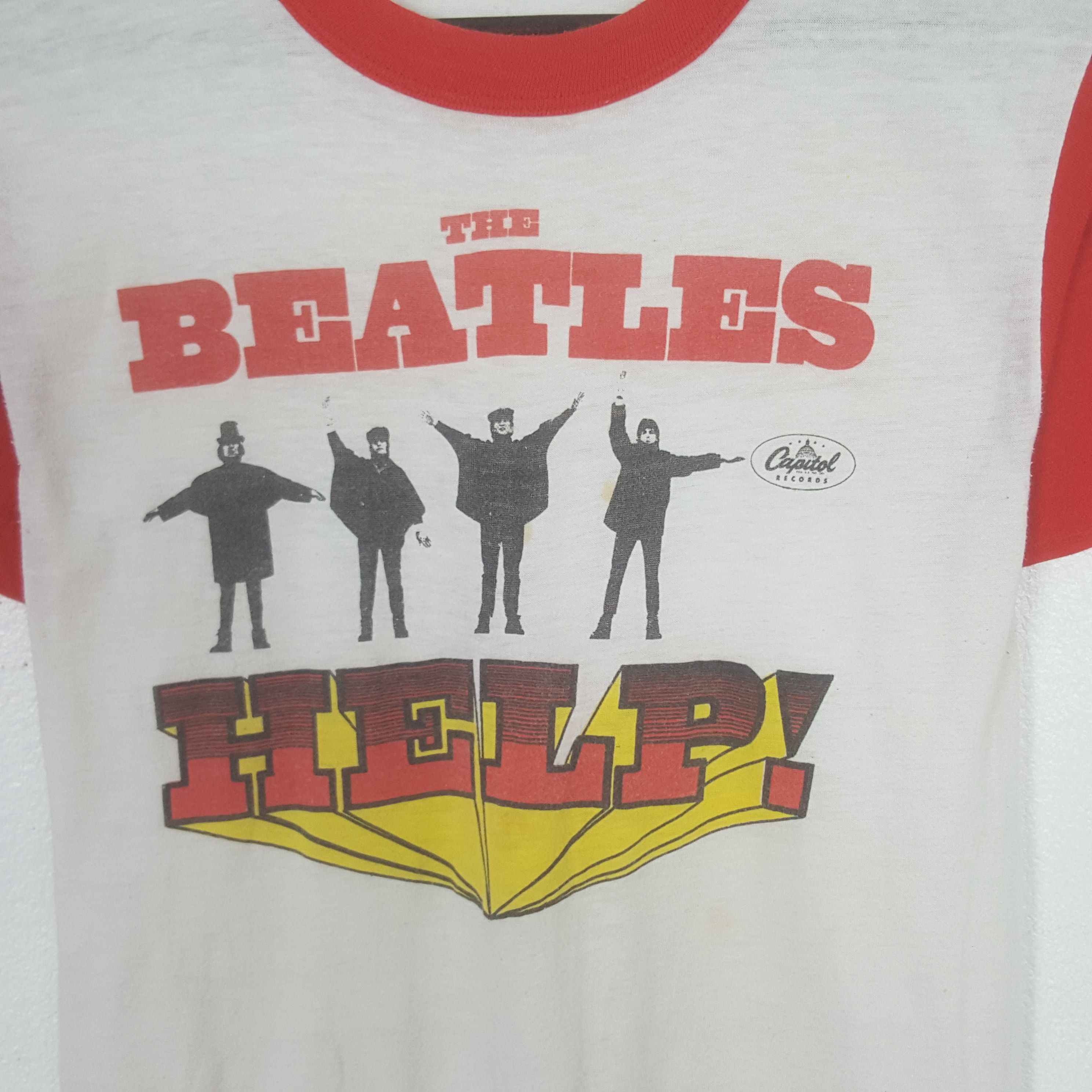 Band Tees Vintage The Beatles American Rock Band Tshirt Size US XXS / EU 40 - 2 Thumbnail