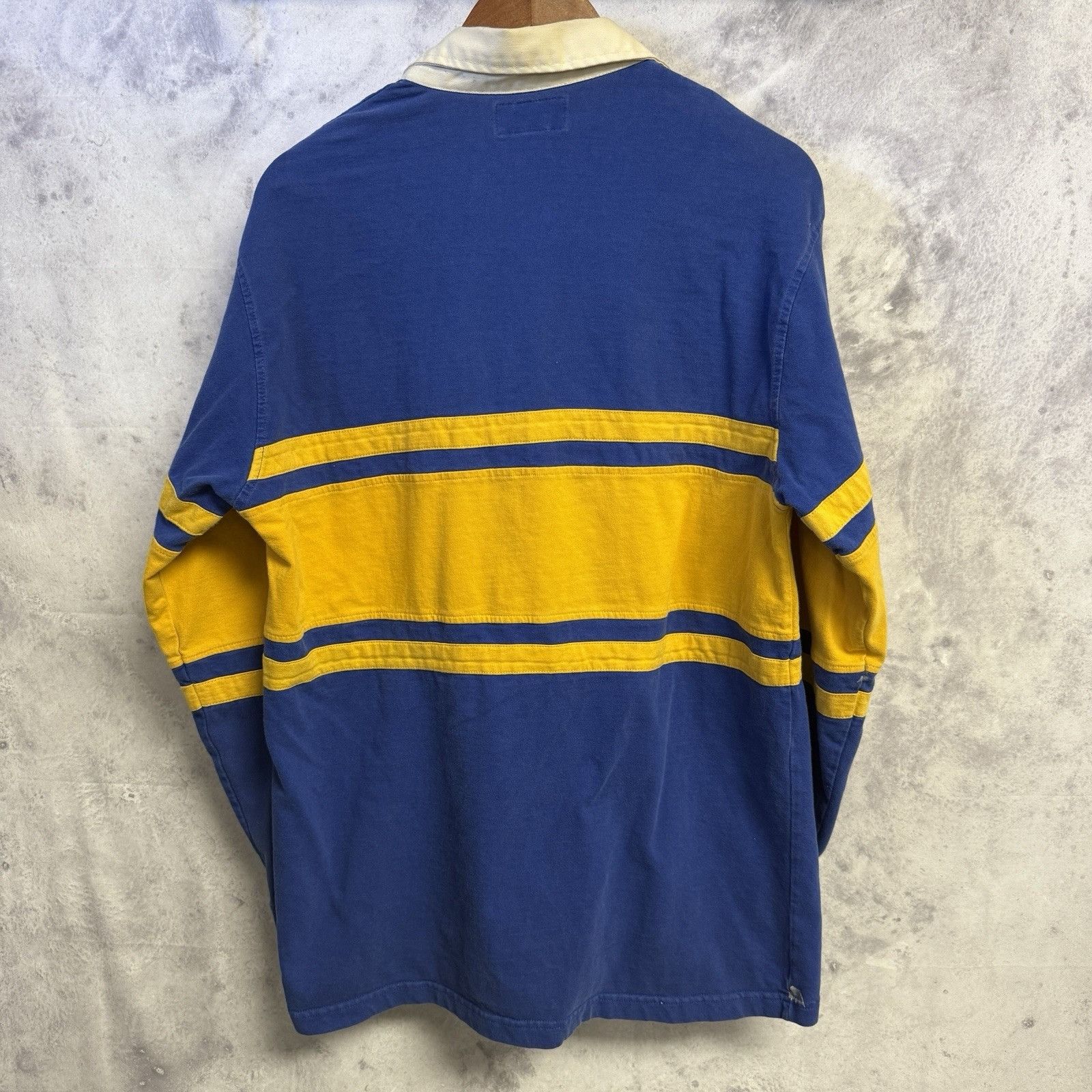 U.S. Polo Assn. Vintage US Polo Assn Rugby Shirt Long Sleeve Collared Stripe Size US XL / EU 56 / 4 - 3 Thumbnail