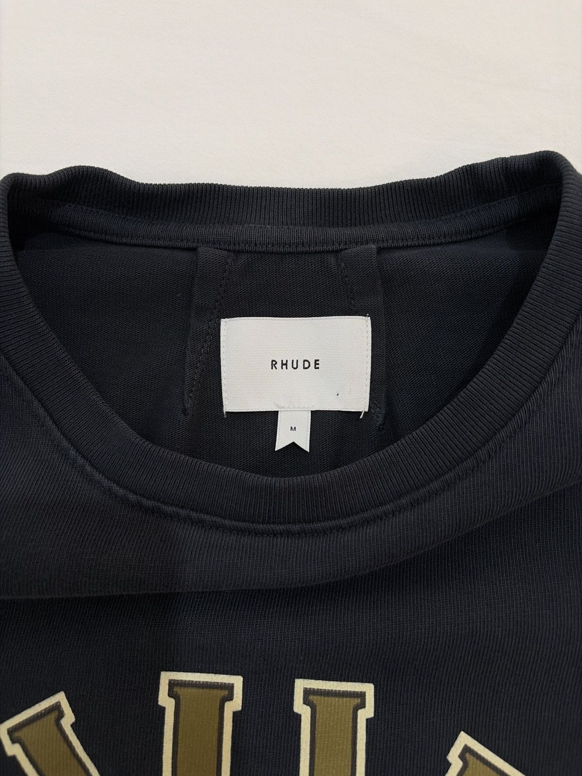 Rhude Rhude ‘Black Caviar’ Sturgeon Logo Tee Size US M / EU 48-50 / 2 - 6 Thumbnail