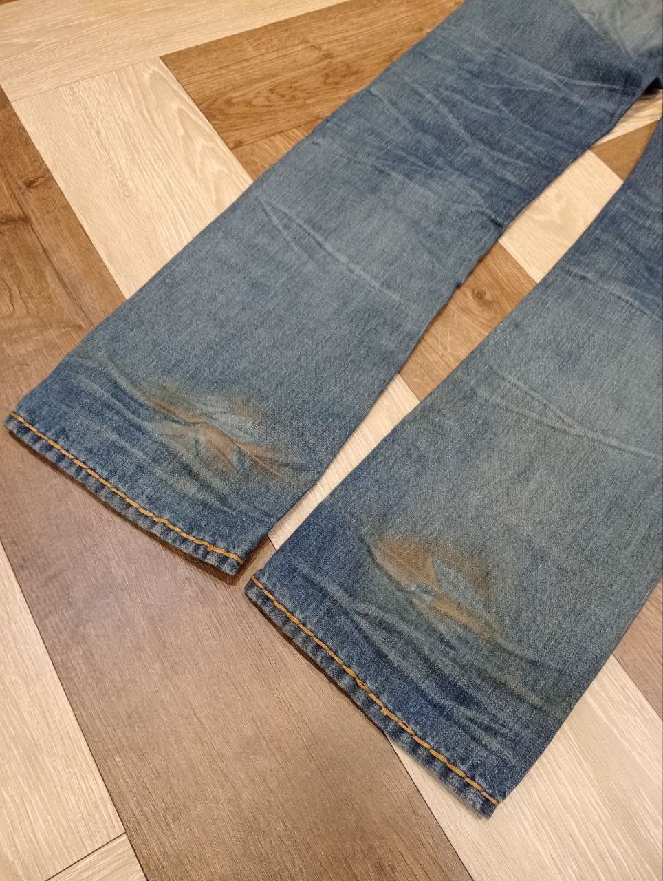True Religion VINTAGE TRUE RELIGION WASHED BLUE DENIM PANTS Size US 29 - 17 Thumbnail