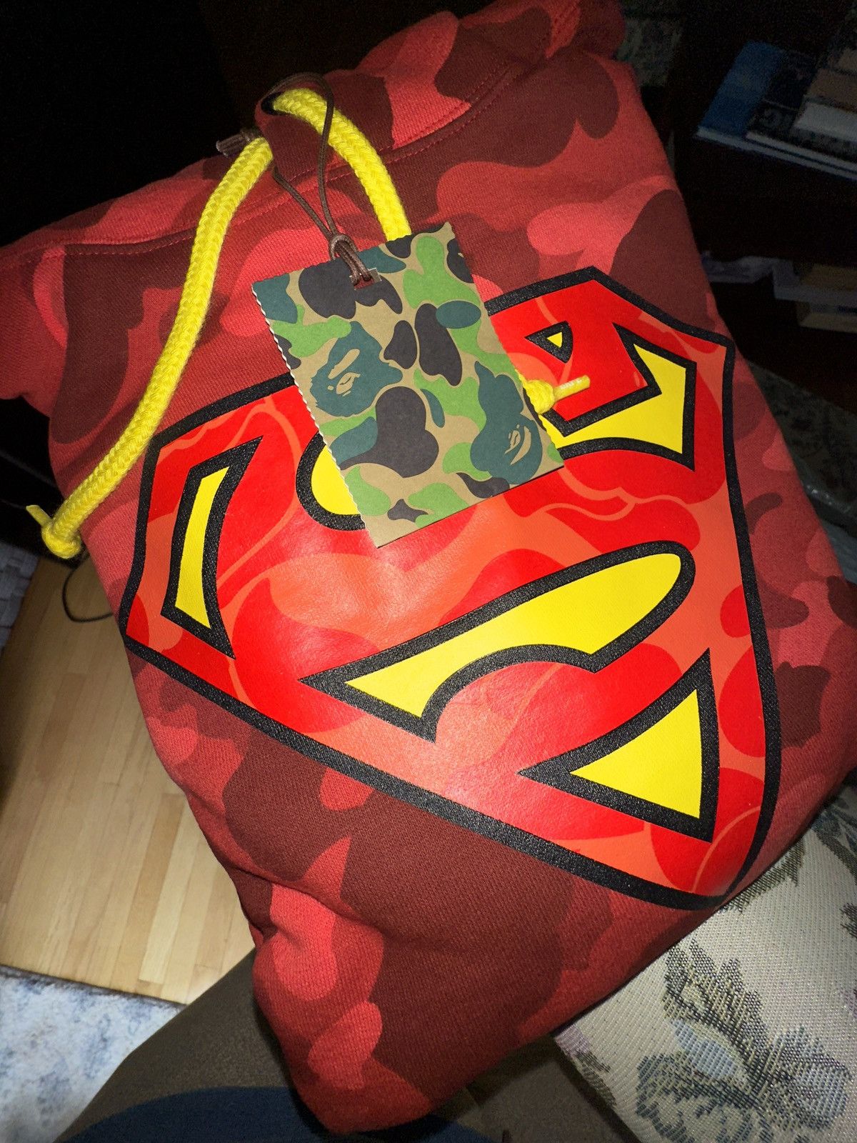 Bape × DC Comics Bape Superman Hoodie Size US S / EU 44-46 / 1 - 2 Thumbnail
