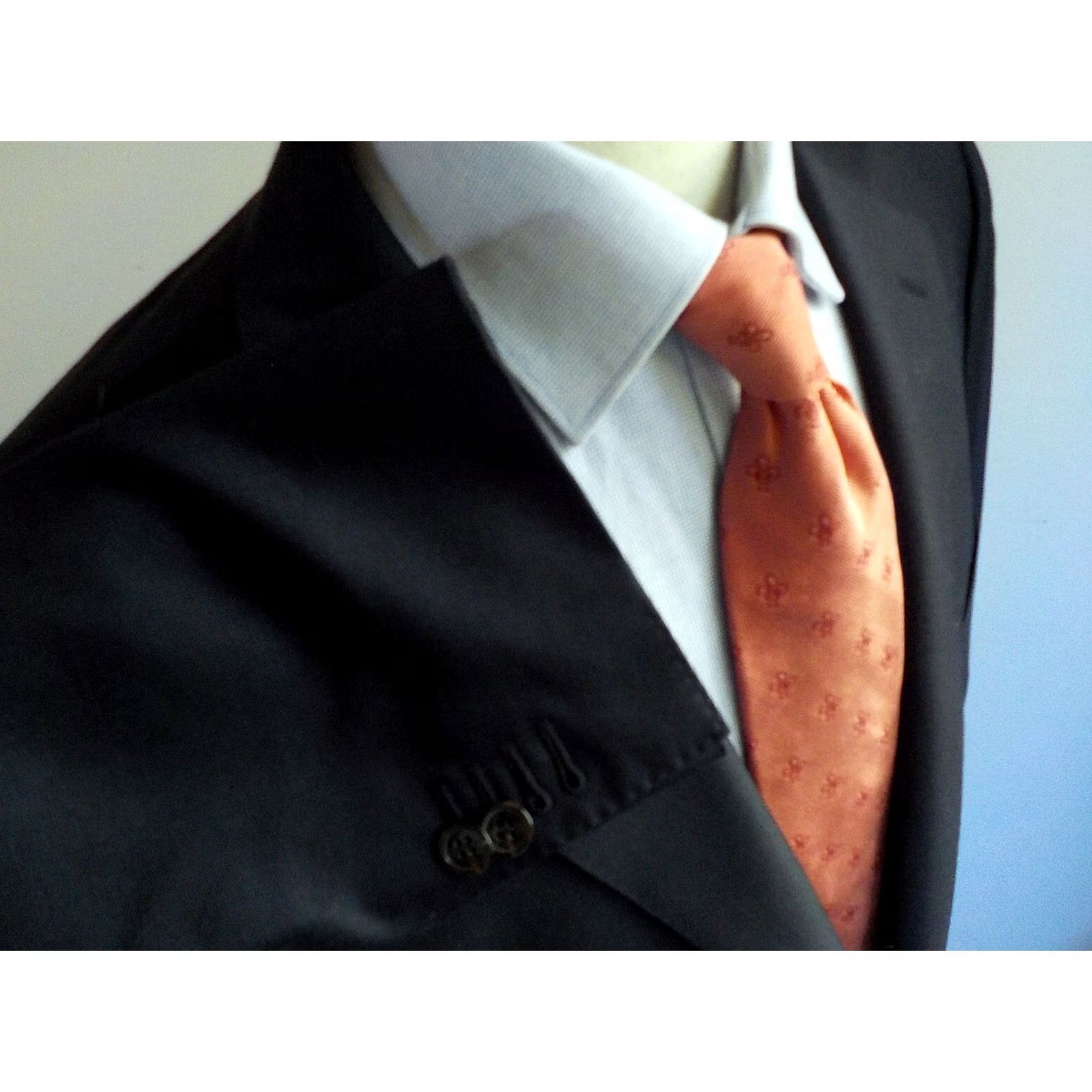 Suitsupply VINTAGE Suitsupply Navy Blazer Sport Coat Wool 110's Made in Italy 48R Mens Size 48R - 5 Thumbnail