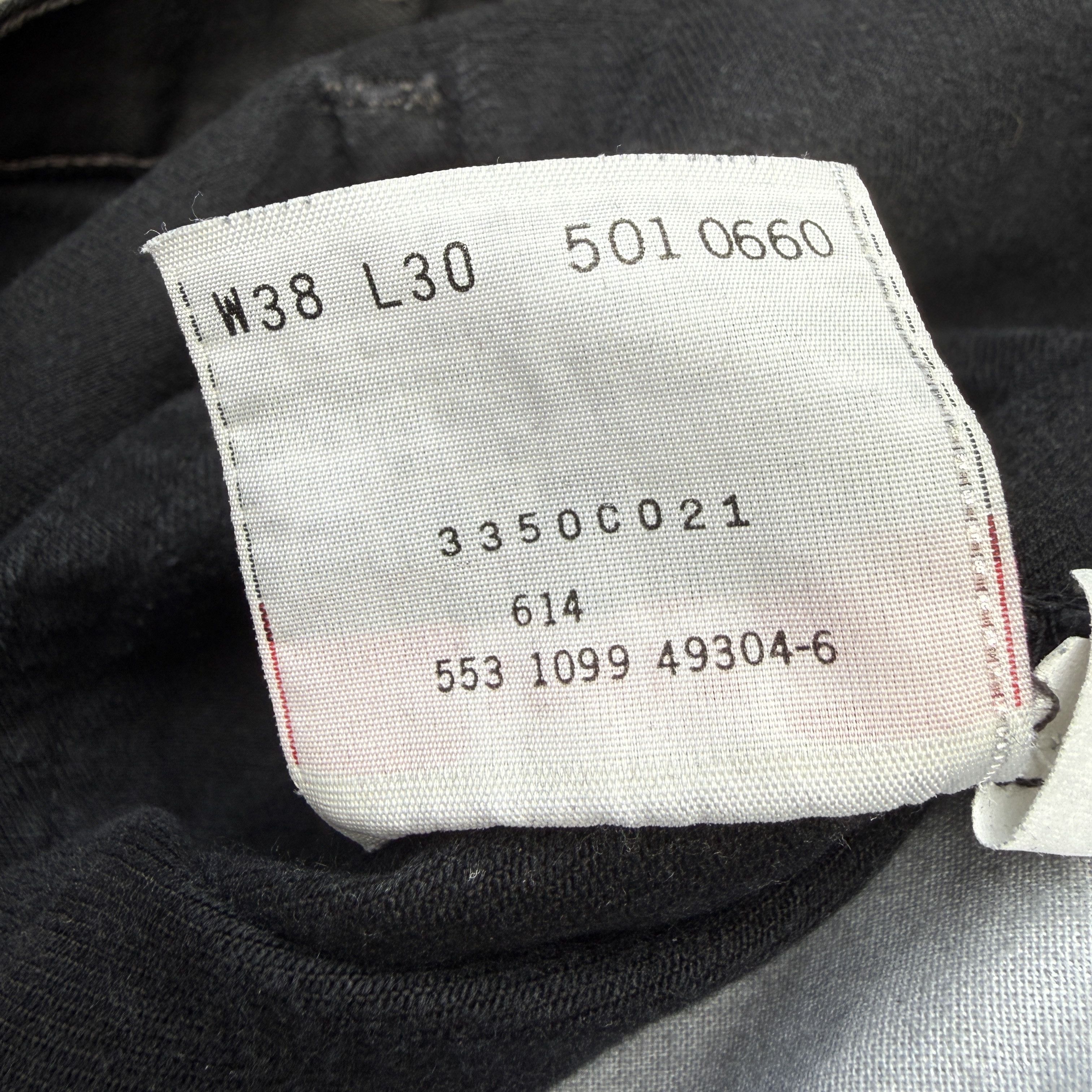 Levi's Vintage Levi's Black Denim Button Fly Jeans 501 Size US 37 - 6 Thumbnail