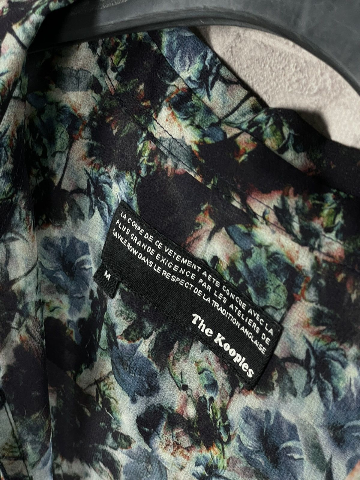 The Kooples The Kooples Flower Print Viscose Shirt Button Ups Size US M / EU 48-50 / 2 - 8 Thumbnail