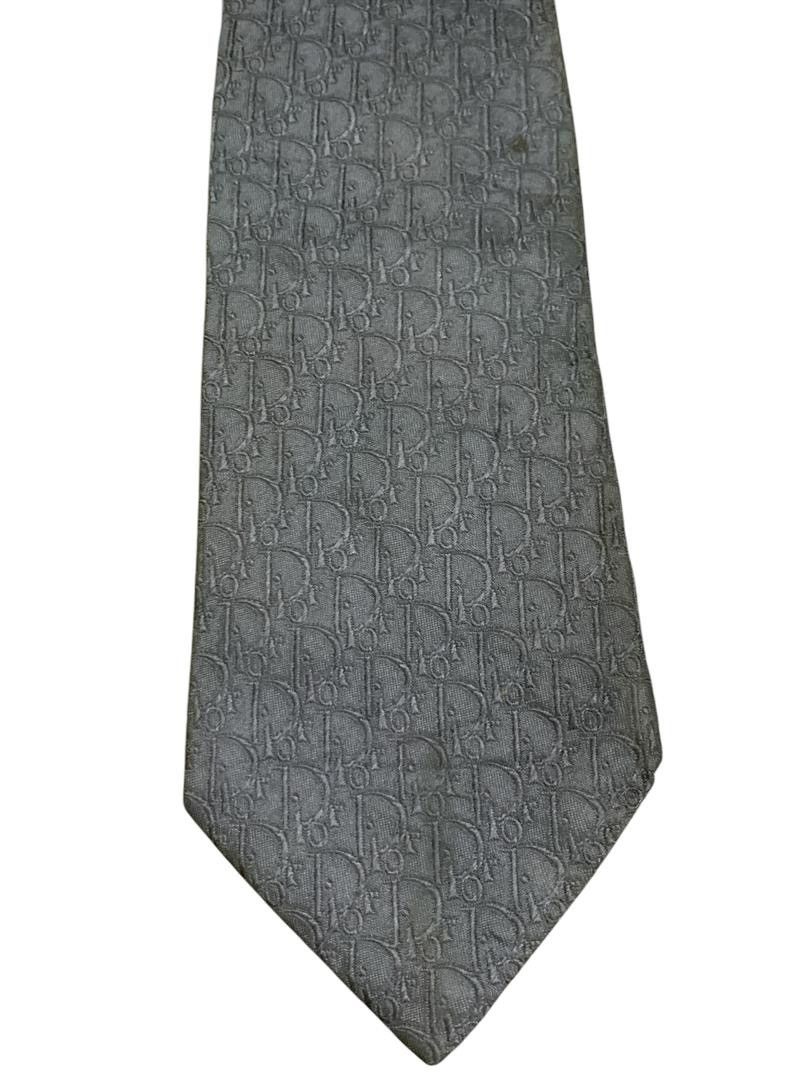 Christian Dior Monsieur × Designer Rare Design Vintage Christian Dior Monsieur Monogram Ties Size ONE SIZE - 7 Thumbnail