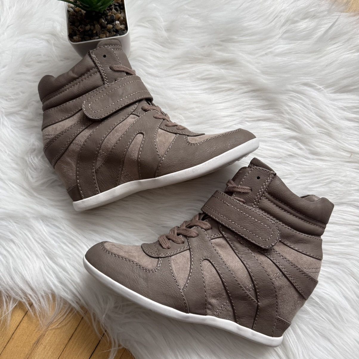 Other 📌 Vintage Catwalk like Isabel Marant Bekett Wedge Sneakers Size US 8 / IT 38 - 4 Thumbnail