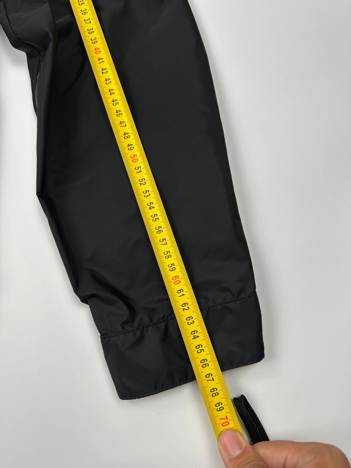 Prada Prada Milano SS2018 Black Light Nylon Burgundy Strip Size US L / EU 52-54 / 3 - 16 Thumbnail