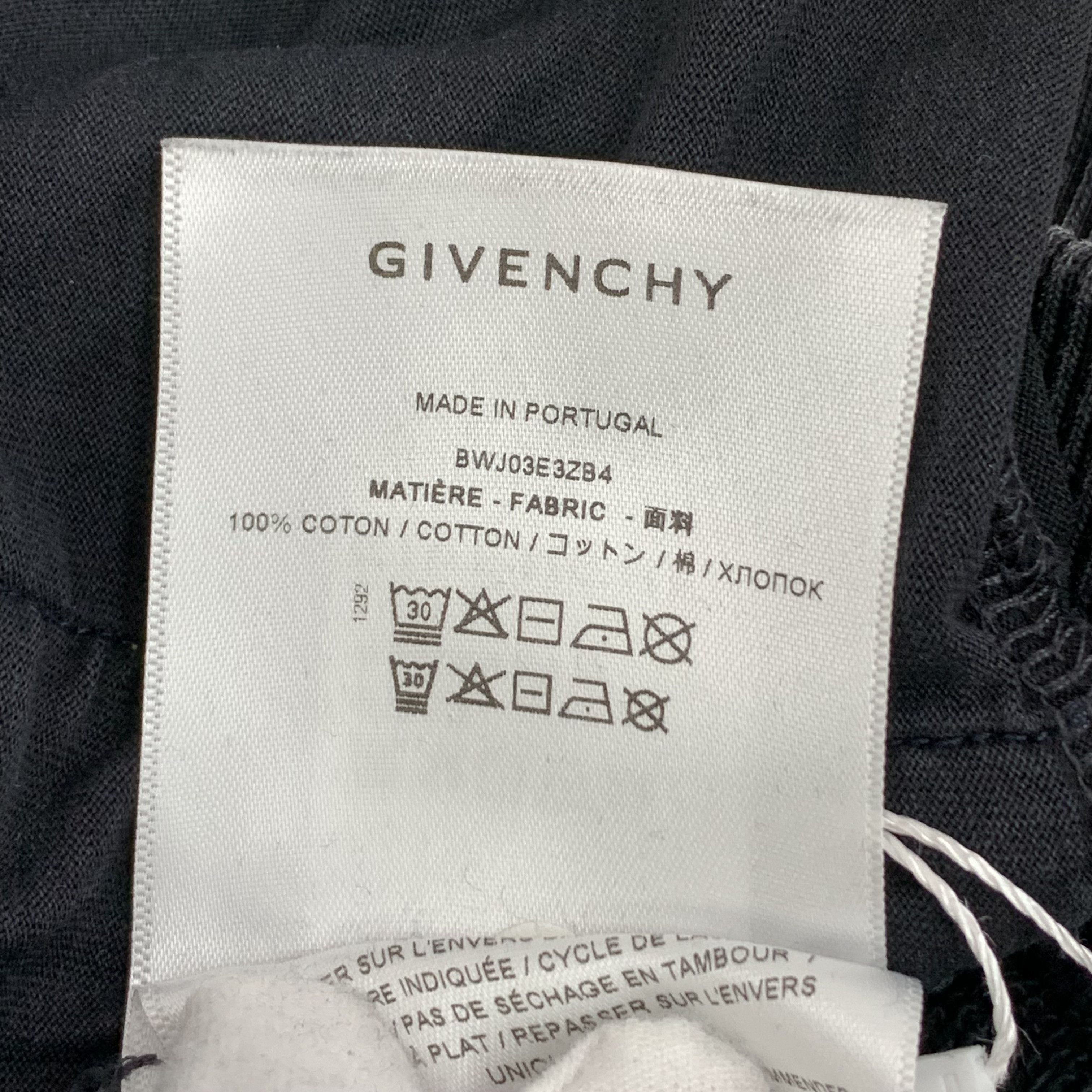 Givenchy Givenchy Distressed Logo Hoodie Black (S) Size US S / EU 44-46 / 1 - 8 Thumbnail