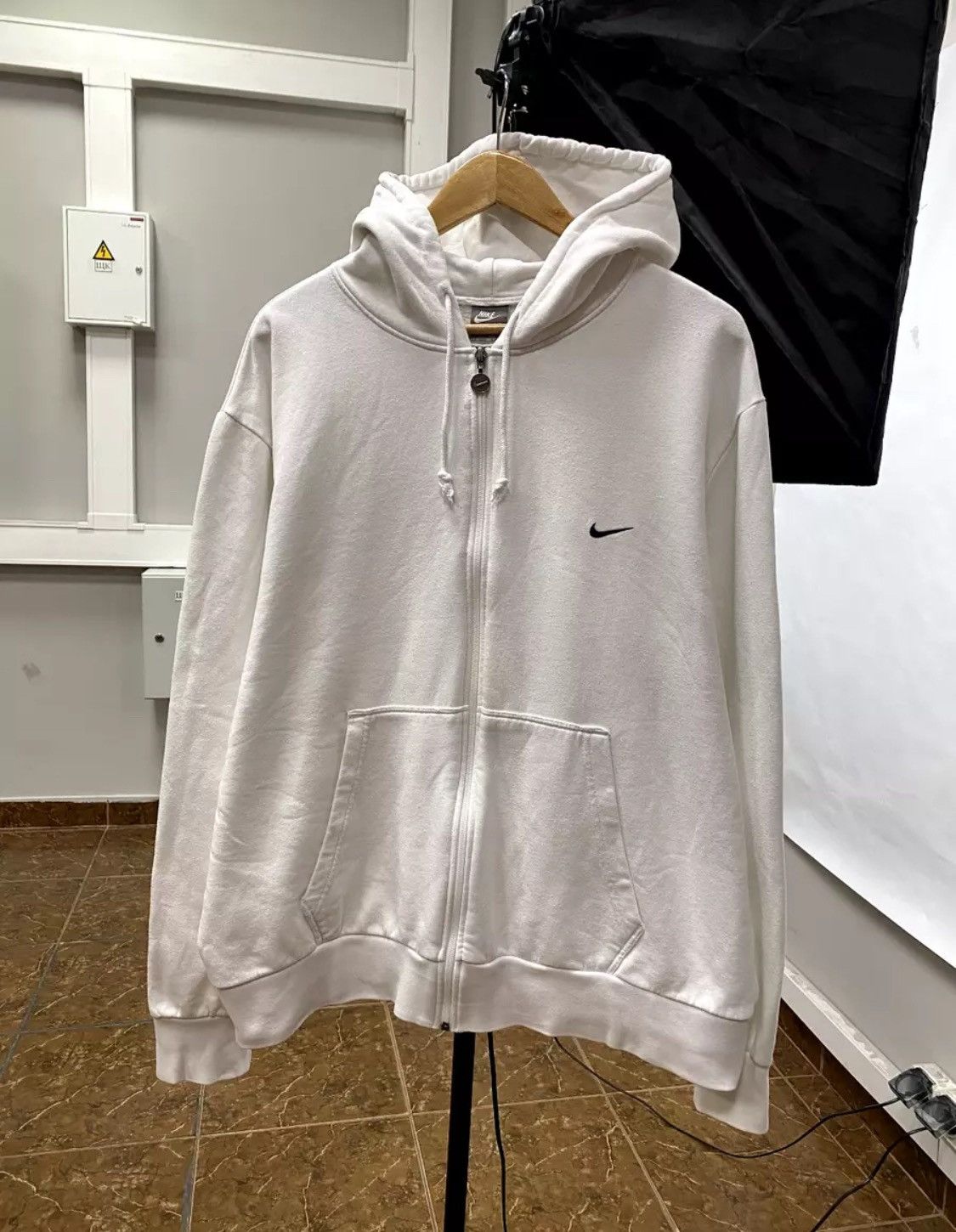 Nike 🇺🇸 Vintage 90s Nike Athletic zip hoodie rare retro Y2K Size US XL / EU 56 / 4 - 1 Thumbnail