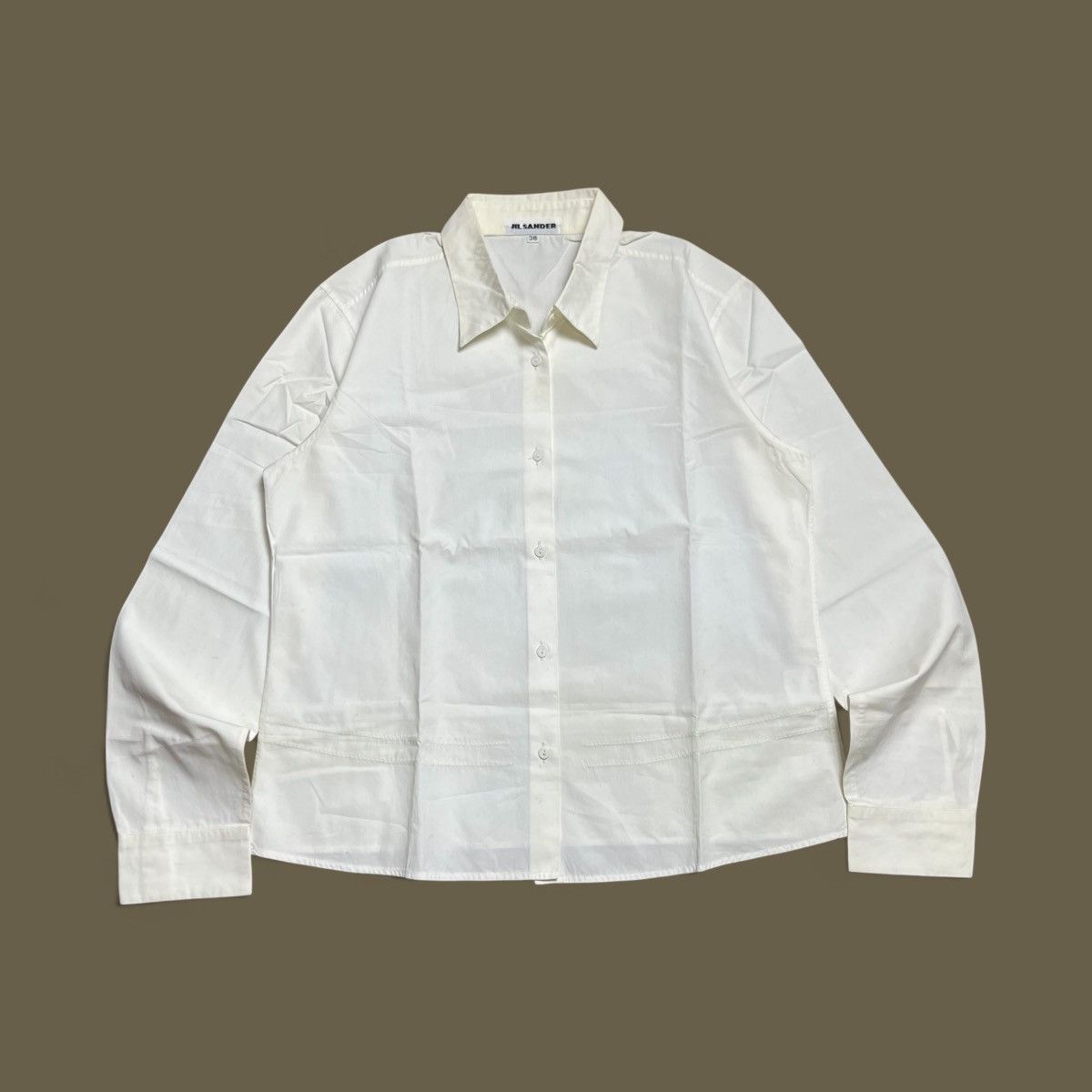 Jil Sander Jil Sander Button Up Shirt Size US M / EU 48-50 / 2 - 1 Thumbnail