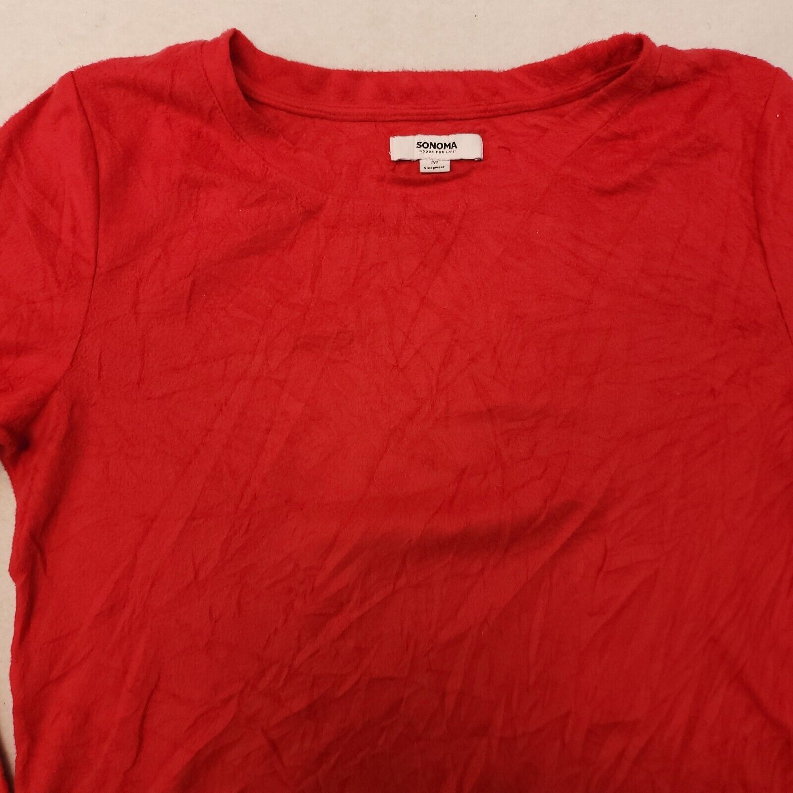 Sonoma Sonoma Sleepwear Casual Pajama Shirt Womens Size Medium Red Size ONE SIZE - 1 Thumbnail