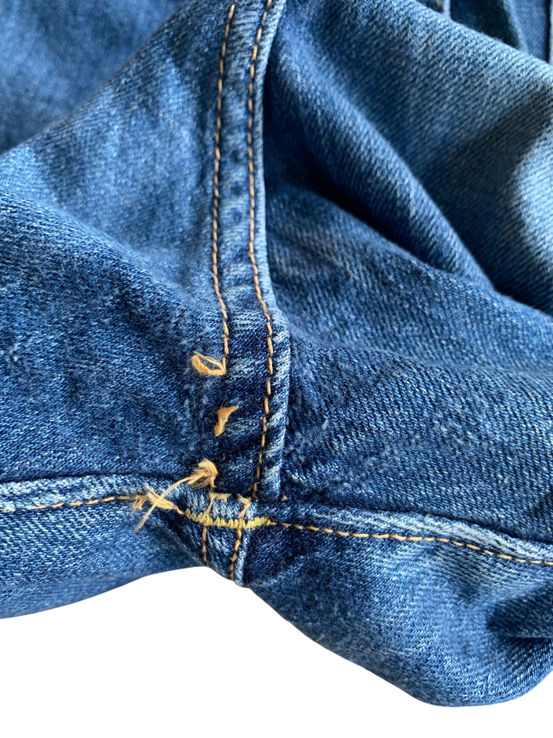 Orslow ORSLOW X BEAMS SELVEDGE JAPANESE DISTRESSED DENIM Size US 28 / EU 44 - 19 Thumbnail