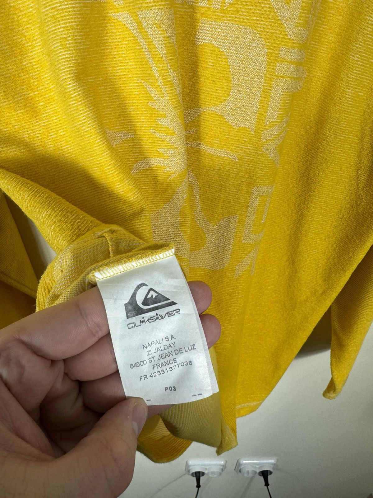 Quiksilver × Vintage Quicksilver Vintage Big Logo Sweatshirt Size US L / EU 52-54 / 3 - 6 Thumbnail