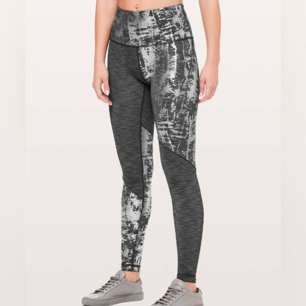 Lululemon Lululemon Wunder Under High-Rise Tight Foil Sz 6 Size 28" / US 6 / IT 42 - 2 Thumbnail