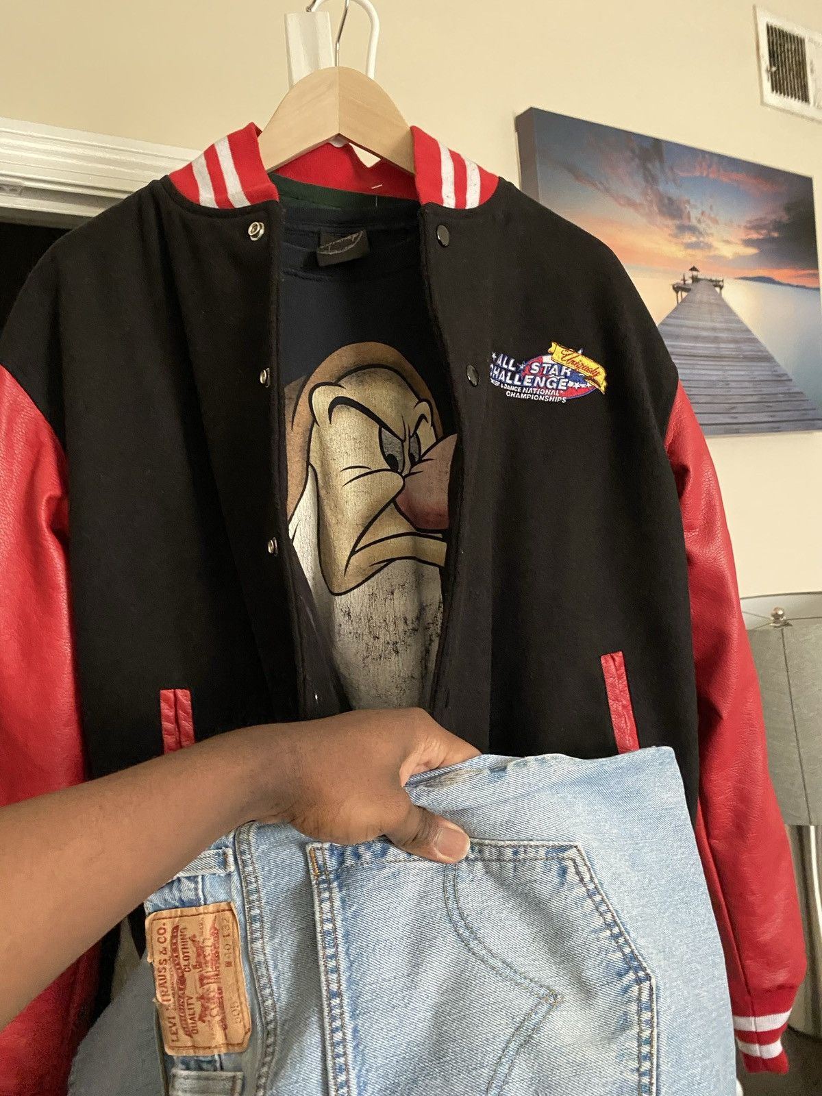 Vintage ALL STAR CHALLENGE Varsity Jacket Size US L / EU 52-54 / 3 - 11 Thumbnail