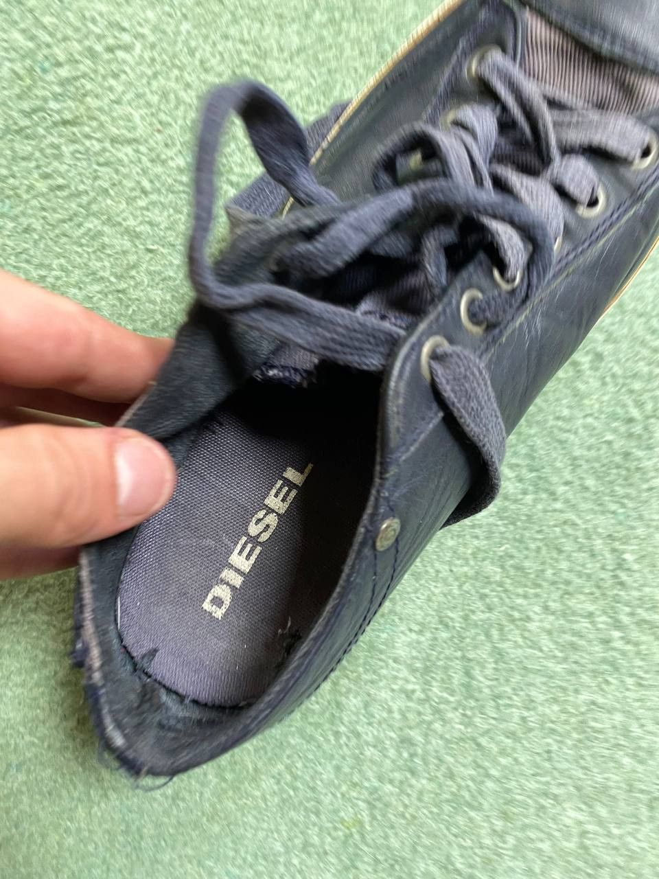 Diesel Low-Top Sneakers Vintage Diesel logo Streetwear Y2K Size US 8.5 / EU 41-42 - 12 Thumbnail