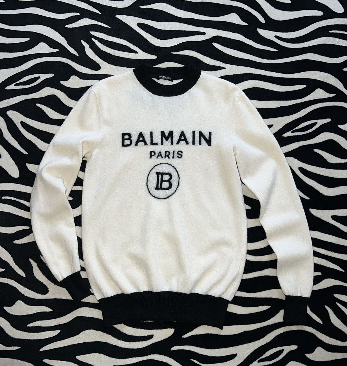 Balmain Balmain Paris cashmere blend sweater Size XS / US 0-2 / IT 36-38 - 4 Thumbnail