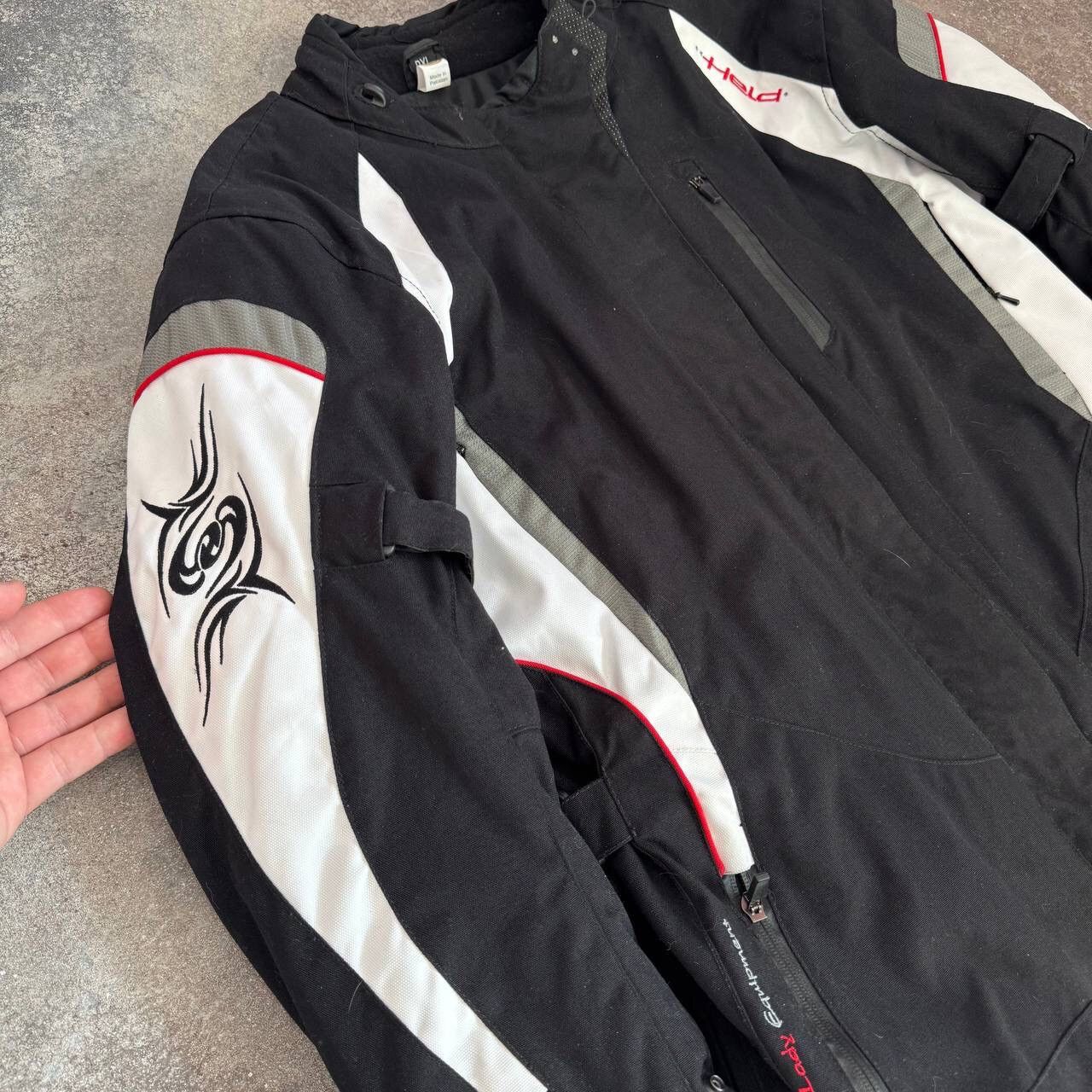 Hysteric Glamour HELD Vintage Tribal Logo Y2K Moto Racing Biker Jacket Size XL / US 12-14 / IT 48-50 - 8 Thumbnail