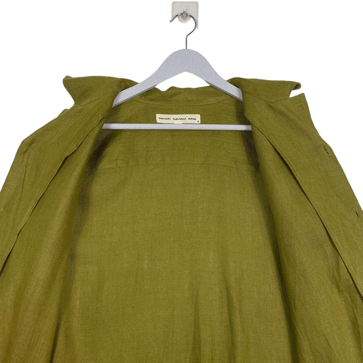 Issey Miyake × Japanese Brand 💥DOMESTIC INDIVIDUAL ACHOO LINEN BUTTON CHORE JACKET Size US M / EU 48-50 / 2 - 11 Thumbnail