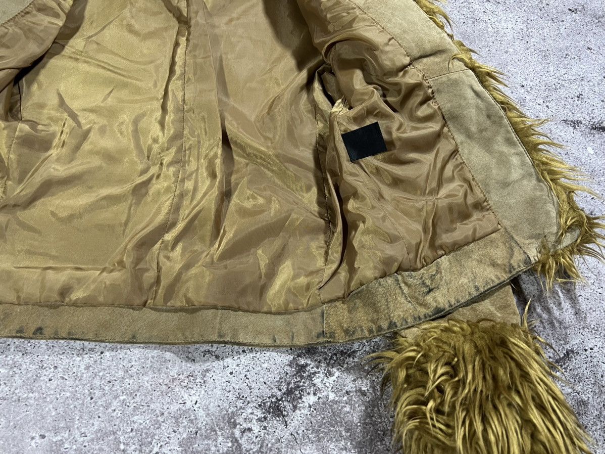 Japanese Brand 🔥Sick Y2K If Six Was Nine Style Suede Laces Up Fur Jacket Size M / US 6-8 / IT 42-44 - 12 Thumbnail