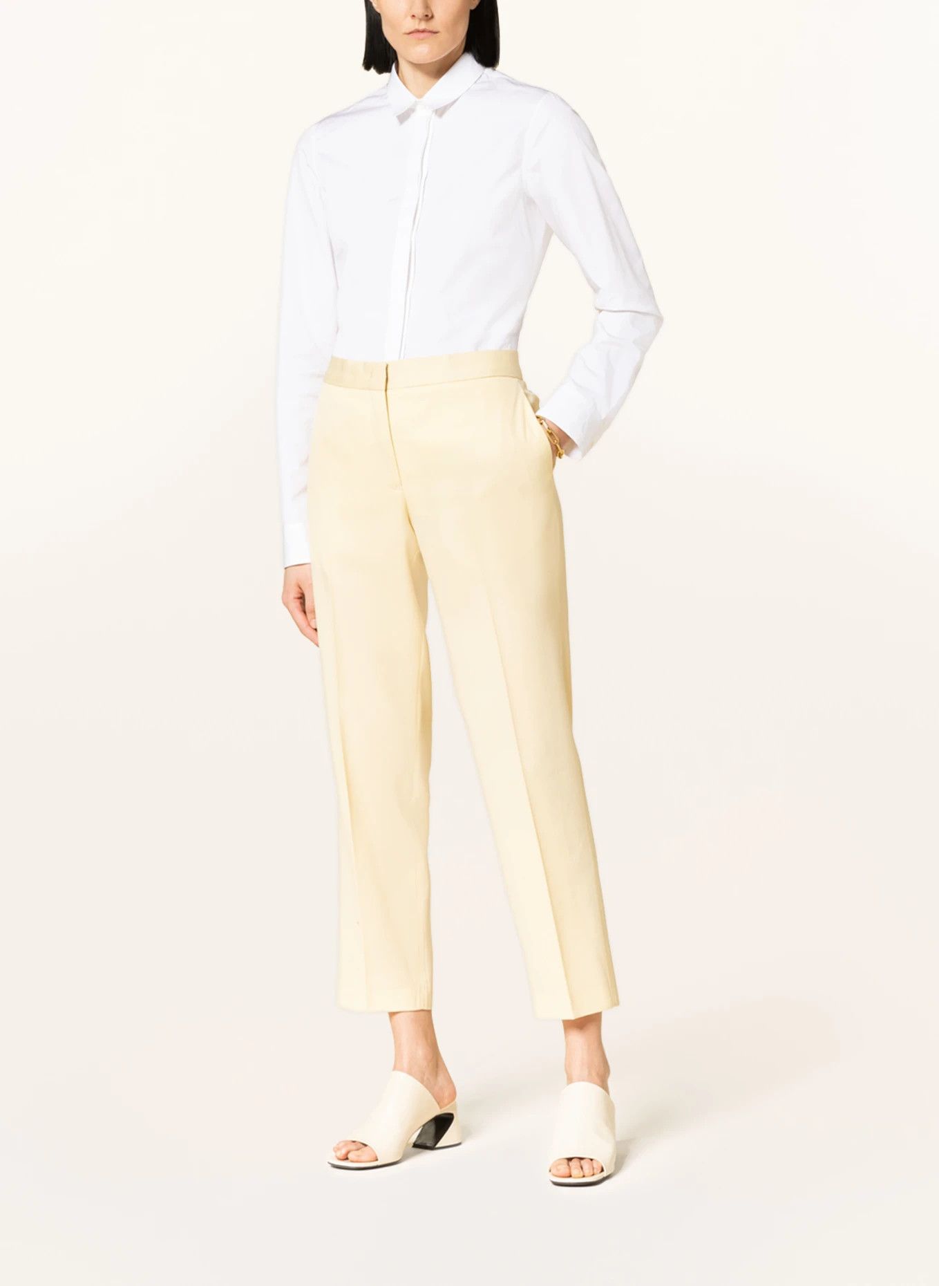 Jil Sander o1y1025 Sweatpant in Pastel Yellow Size 30" / US 8 / IT 44 - 2 Thumbnail
