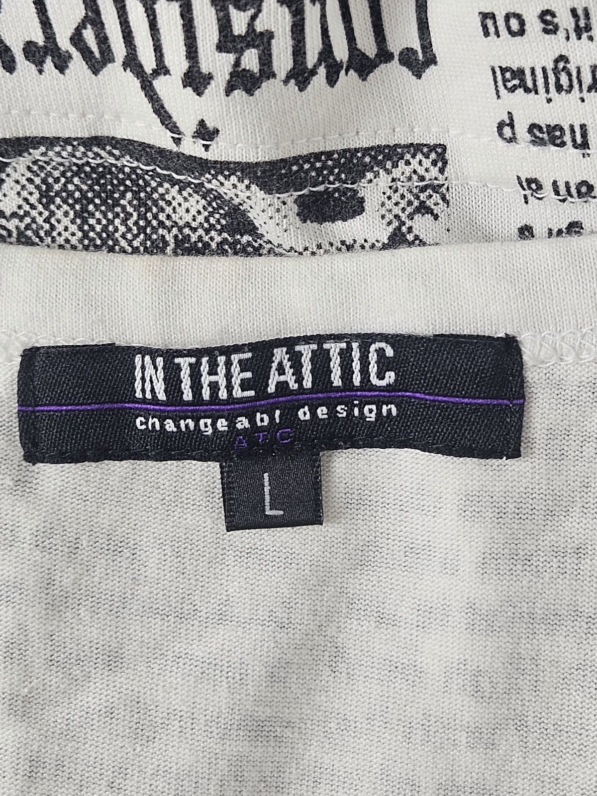 In The Attic In The Attic news paper tank top shirt Size US S / EU 44-46 / 1 - 4 Thumbnail