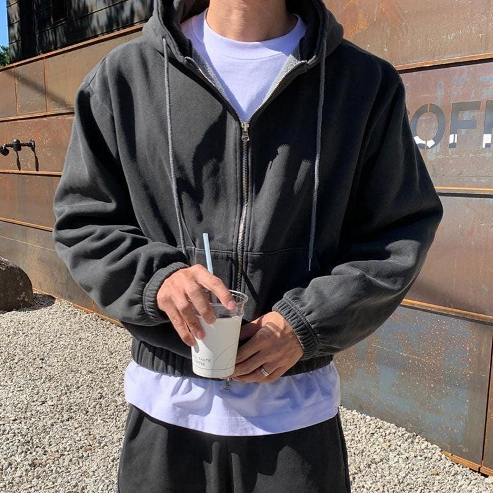 Vintage Cargo Grey Zip-up Hoodie/Sweatpants Size US 32 / EU 48 - 5 Thumbnail