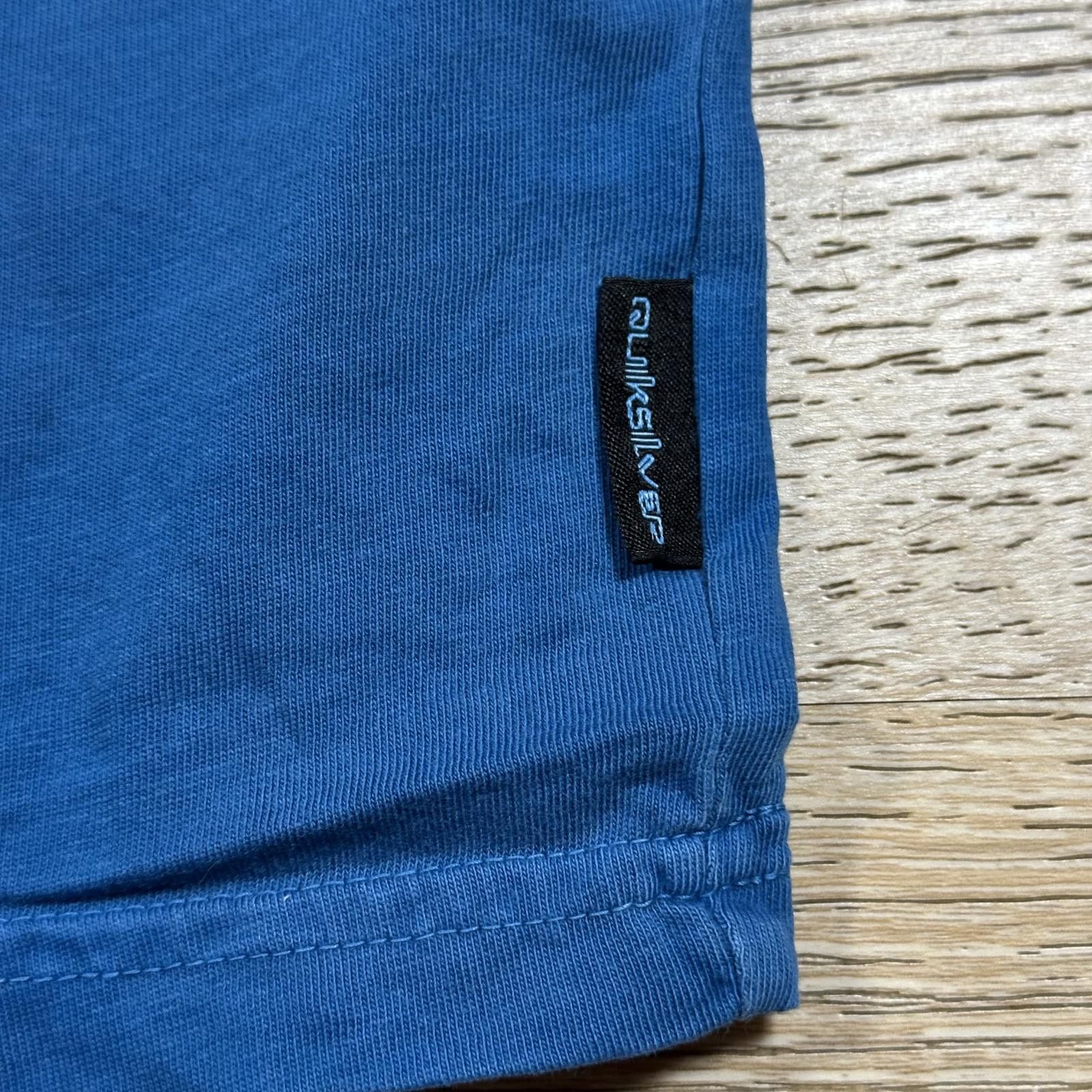 Quiksilver Quiksilver Men T-shirt L Blue Graphic Logo Size US L / EU 52-54 / 3 - 5 Thumbnail